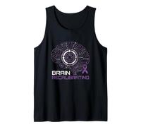 Brain Recalibrating Purple Ribbon Circuitry Neurodiversity Tank Top