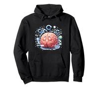 Brain Reset Mode Funny Thinking Pullover Hoodie