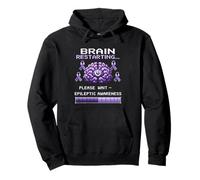 Brain Restarting Please Wait Awareness Day Pullover Hoodie