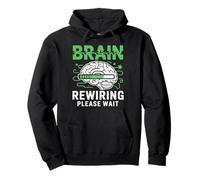 Brain Rewiring TBI Survivor Recovery Anoxic Brain Injury Pullover Hoodie