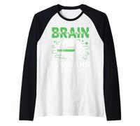 Brain Rewiring TBI Survivor Recovery Anoxic Brain Injury Raglan Baseball Tee