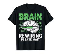 Brain Rewiring TBI Survivor Recovery Anoxic Brain Injury T-Shirt