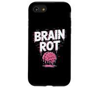 Brain Rot Dripping Pink Brain Horror Vaporwave Case for iPhone SE (2020) / 7/8