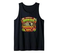Brain Rot Nutrition Facts Sarcasm Tank Top