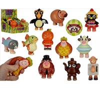 Brain Rot Squish Series Two Collectible Squishy Toys, 12 Assorted Designs, 10cm, Stress Relief Sensory Play - 1 SENT AT RANDOM