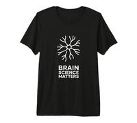 Brain Science Matters Neuroscience Awareness STEM Research Premium T-Shirt