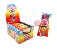 Brain Sucker Lollipop Sour Powder & Bubblegum Centre Lollipop PMP 63.8g (20 x Lollies (Full Box))
