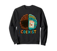 Brain Summer Dreaming Coexist Sweatshirt