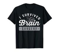 Brain Surgery Butterfly Brain Glioma Cancer Patient Survivor T-Shirt