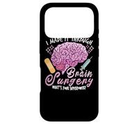 Brain Surgery Joke Brain Operation Traumatic Brain Injury Case for iPhone 17 Pro