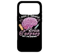 Brain Surgery Joke Brain Operation Traumatic Brain Injury Case for iPhone 17 Pro Max