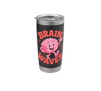 Brain Surgery Neurosurgeon Brain Waves Stainless Steel Insulated Tumbler