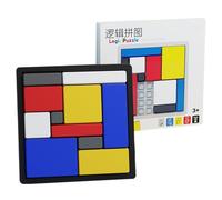 Brain Teaser Logic Puzzle - Educational Developmental Toy |, Logical Thinking Training Game For Kids, Adults, Home, Office, Travel, Camping, Picnic