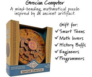Brain Teaser Math Puzzle - Grecian Computer