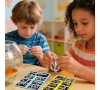 Brain Teaser Metal Puzzle - Unlock Interlock Challenge, 3 Inch Puzzle Ring with FINISH SMOOTH, High Class Alloy Brain Game with Shiny Exterior, Educational Game for Kids Family, Problem Solving Logic