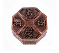 Brain Teaser Metal Puzzles, 1pcs Puzzle Set IQ Test Game, IQ Challenge Test Toy Puzzle Gift Set for Adults Teens Men Women for New Year, Birthday