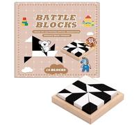 Brain Teaser Puzzle - 4 Inch 3D Block Puzzle | PP ļe- Logic Training Toy Set With Tray And Shapes For Kids Preschoolers To Improve Problem Solving During Playtime Use