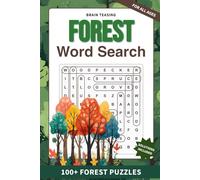 Brain-Teasing Forest Word Search: 100+ Enchanted Forest Puzzles | Brain-Boosting Easy to Hard Challenges | 6 x 9 Inches | Nature-Themed Relaxation and Adventure