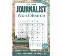 Brain-Teasing Journalist Word Search: 100+ Investigative Journalist Puzzles | Brain-Boosting Easy to Hard Puzzles | 6 x 9 Inches | Media Literacy and Stress Relief