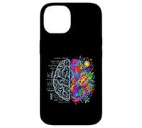 Brain Thinking Concept Logic Creativity Left and Right Case for iPhone 14