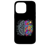 Brain Thinking Concept Logic Creativity Left and Right Case for iPhone 14 Pro Max