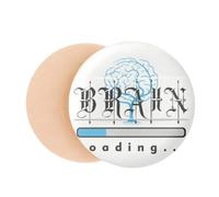 Brain Tree Root Progress Art Deco Fashion Air Cushion Makeup Foundation Sponge Powder Puff