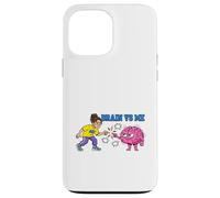 Brain Vs Me Overthinking Mind Humor Design Case for iPhone 13 Pro Max
