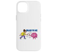 Brain Vs Me Overthinking Mind Humor Design Case for iPhone 14 Plus