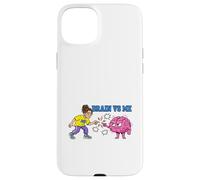 Brain Vs Me Overthinking Mind Humor Design Case for iPhone 15 Plus