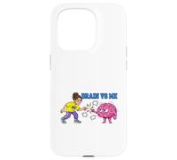 Brain Vs Me Overthinking Mind Humor Design Case for iPhone 15 Pro