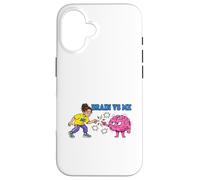 Brain Vs Me Overthinking Mind Humor Design Case for iPhone 16