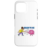 Brain Vs Me Overthinking Mind Humor Design Case for iPhone 16 Pro Max