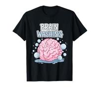 Brain-Washing Funny Brain Pun T-Shirt