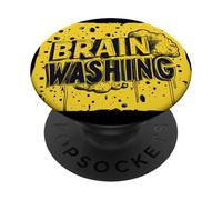Brain Washing Statement for a Unique Vision PopSockets Adhesive PopGrip