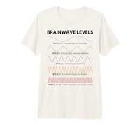 Brain Waves Alpha Beta Theta Delta Gamma Frequencies Premium T-Shirt