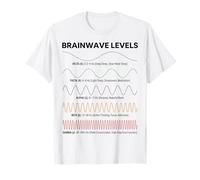 Brain Waves Alpha Beta Theta Delta Gamma Frequencies T-Shirt
