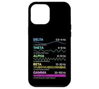 Brain Waves Frequency Patterns Mind States Science Chart Case for iPhone 12 Pro Max