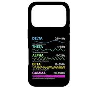 Brain Waves Frequency Patterns Mind States Science Chart Case for iPhone 17 Pro