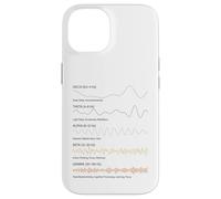 Brain Waves Science Neuroplasticity Mind Activity Chart Case for iPhone 14