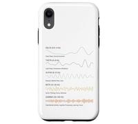 Brain Waves Science Neuroplasticity Mind Activity Chart Case for iPhone XR