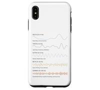 Brain Waves Science Neuroplasticity Mind Activity Chart Case for iPhone XS Max