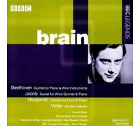 Brain Wind Quintet - Quintet/Sextet/Sonata/Hunter's Moon (Brain, Britten, BBC Co)