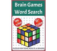 Brain Word Search Puzzle Book: Word Searches with Easy to Read Print Brain Games, Brain Busters, Brain Teasers, and More | 6x9 inches, 110 pages, | ... Vacations, Holidays and Leisure Times