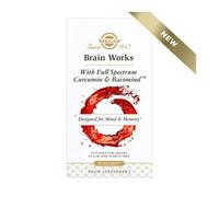 Brain Works with Full Spectrum Curcumin & BacoMind Capsules - 60 Capsules