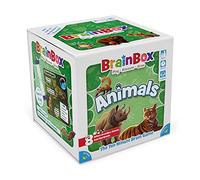 BrainBox Animals | Fun & Educational Card Game | Ages 8+ | 1+ Players | 10 Minutes Play Time