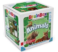 BrainBox Animals | Fun & Educational Card Game | Ages 8+ | 1+ Players | 10 Minu