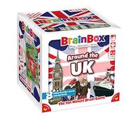BrainBox Around The UK | Fun & Educational Card Game | Ages 8+ | 1+ Players | 10 Minutes Play Time