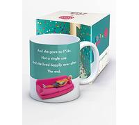 Brainbox Candy Bold & Bright - Hilariously Funny Mugs - 'Gave No F*CKS' - Cheeky Novelty Gift Ideas for Ladies Women Friends - Birthday Christmas - Quality 10oz Stoneware Mug - Gift Boxed