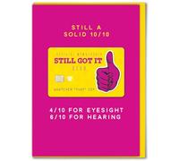 Brainbox Candy - Funny 3D Birthday Card - 'Still Got It' - Hilarious Cards For Him Her - Cheeky Birthday Humour - Amusing Novelty Cards For Friends Mates - Blank Inside