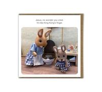 Brainbox Candy - Funny Birthday Card - Forest_Fr1ends - 'King Kong's Finger' - Cheeky Greeting Card Humour - Fun Novelty Card - For Him Her Men Women Friends Partner